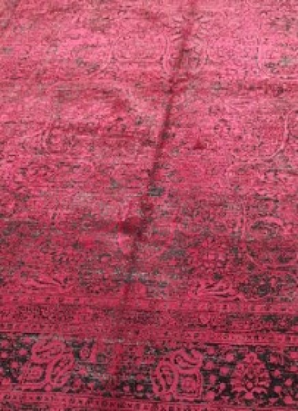 Koberec moderní červeno-černý 200x300cm